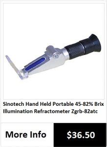 refractometer quizlet|what does the refractometer measure.